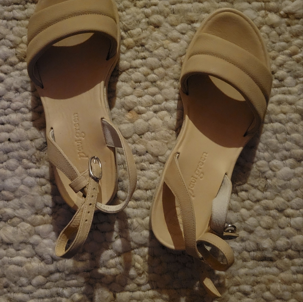 Paul Green Mindy Platform Sandal (NWOB)  Size 6.5 UK / 9 US MSRP $345